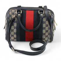 Gucci Bauletto Boston GG Blu