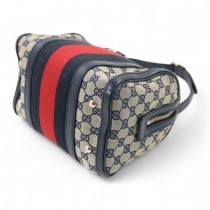 Gucci Bauletto Boston GG Blu