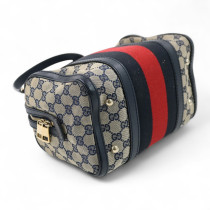 Gucci Bauletto Boston GG Blu