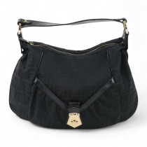 Fendi Shopping Vintage Zucca Nera