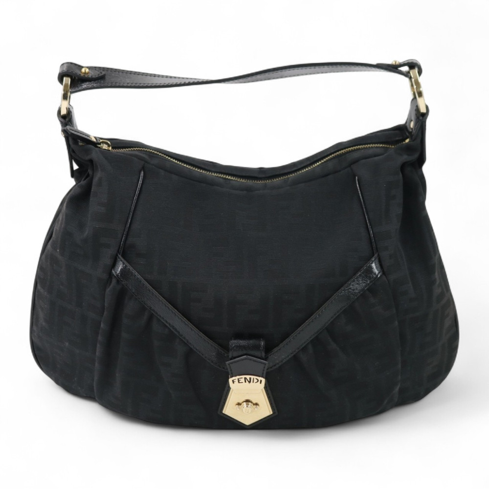 Fendi Shopping Vintage Zucca Nera