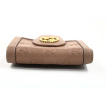 Gucci Portafoglio Pelle Beige