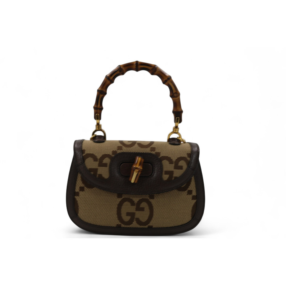 Gucci Bamboo GG Jumbo Beige