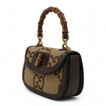Gucci Bamboo GG Jumbo Beige