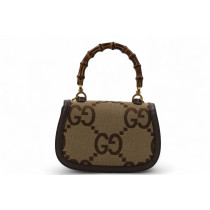 Gucci Bamboo GG Jumbo Beige