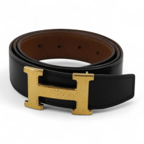 Hermes Cintura Pelle Nera e Marrone