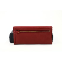 Prada Portafoglio Pelle Rossa