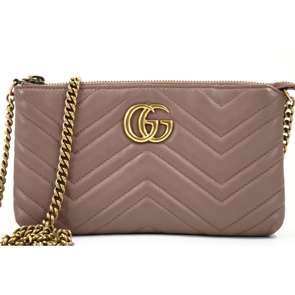 Gucci Busta Marmont Pelle Cipria