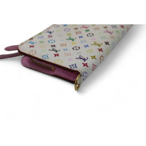 Louis Vuitton Portafoglio Murakami Multicolor Bianca