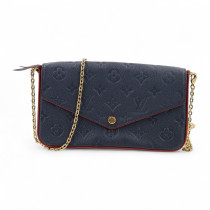 Louis Vuitton Felicie Pelle Blu