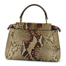 Fendi Peekaboo Pitone Multicolor