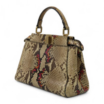 Fendi Peekaboo Pitone Multicolor
