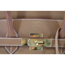 Hermes Birkin 35 Pelle Marrone