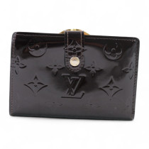 Louis Vuitton Portafoglio Vernis Bordeaux