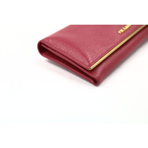 Prada Portafoglio Pelle Fucsia