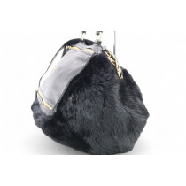 Givenchy Pandora Pelle e Pelliccia Nera