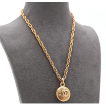 Chanel Collana Acciaio Oro