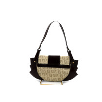 Fendi Pochette Compilation Zucchino Beige