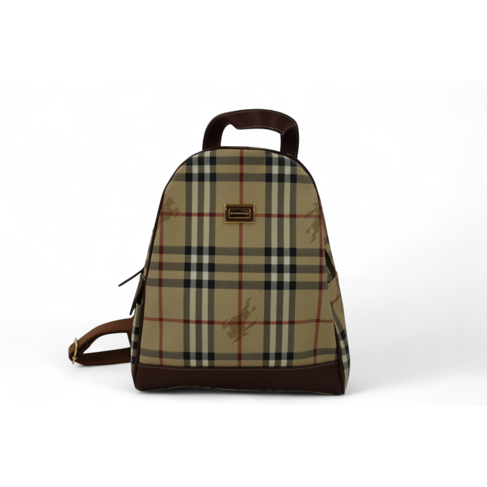 Burberry Zaino Check Beige