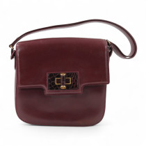 Gucci Tracolla Pelle Bordeaux