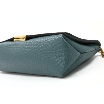 Burberry Mildenhall Pelle Ceruleo