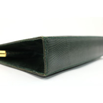 Gucci Pochette Vintage Lucertola Verde
