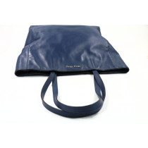 Miu Miu Shopping Pelle Blu