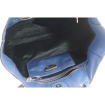 Miu Miu Shopping Pelle Blu