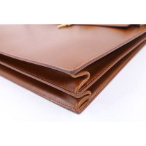 Hermes Kelly Depeches Pelle Marrone