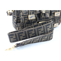 Fendi Baguette Multipochette Zucca Marrone