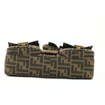 Fendi Baguette Multipochette Zucca Marrone