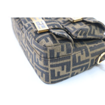 Fendi Baguette Multipochette Zucca Marrone
