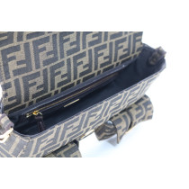 Fendi Baguette Multipochette Zucca Marrone