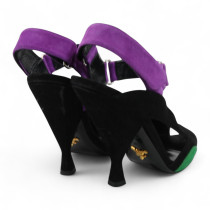 Prada Decolletè Suede Multicolor