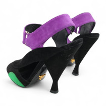 Prada Decolletè Suede Multicolor