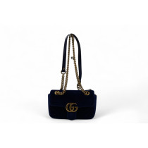 Gucci Marmont Velluto Blu