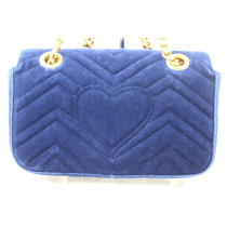 Gucci Marmont Velluto Blu