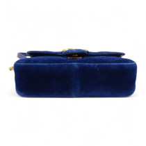 Gucci Marmont Velluto Blu