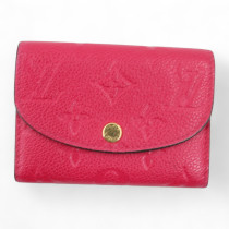 Louis Vuitton Portafoglio Rosalie Pelle Fucsia