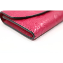 Louis Vuitton Portafoglio Rosalie Pelle Fucsia