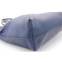 Prada Shopping Pelle Blu