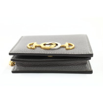 Gucci Portafoglio Zumi Pelle Grigia