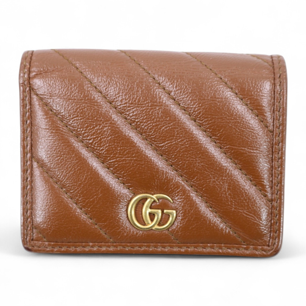Gucci Portafoglio Pelle Marrone