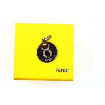 Fendi Ciondolo Per Collana Acciaio Argento