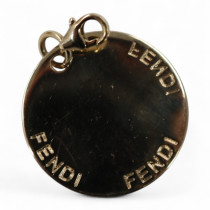 Fendi Ciondolo Per Collana Acciaio Argento
