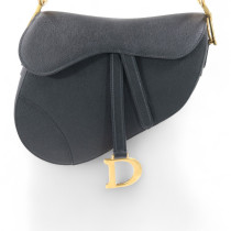 Dior Saddle Medium Pelle Nera