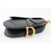 Dior Saddle Medium Pelle Nera