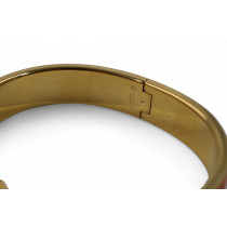 Hermès Bracciale Click H Acciaio Arancio