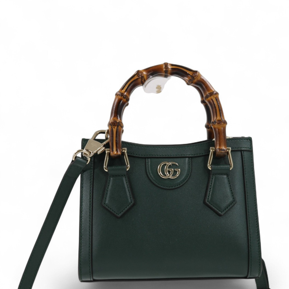 Gucci Diana Pelle Verde Scuro
