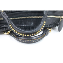 Miu Miu Shopping Pelle Nera